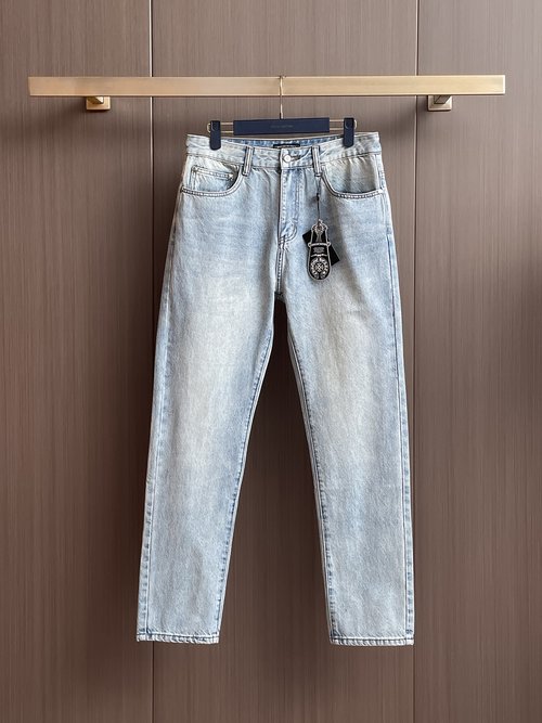 Chrome Hearts Washable Embroidered Original Design Jeans