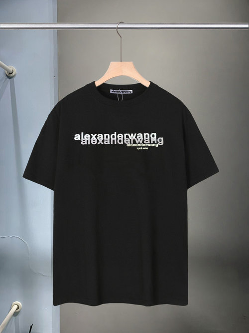 Alexander Wang New Short-sleeved T-shirt with Chest Print