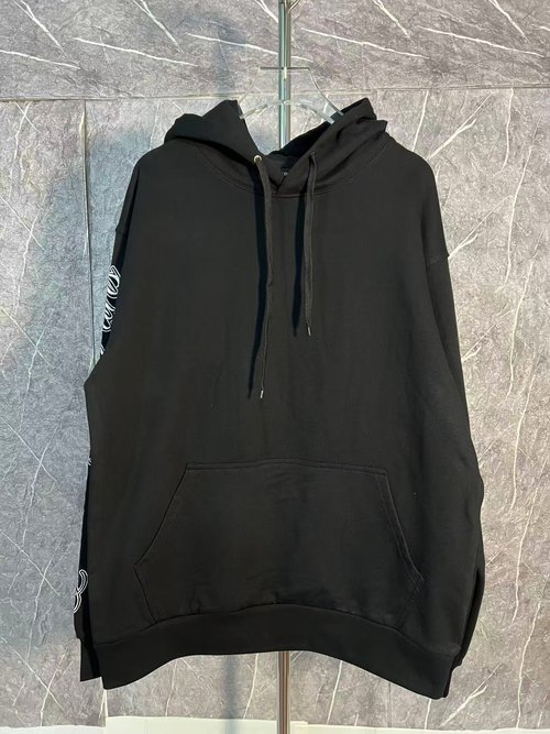 Balenciaga Pullover Sweatshirt with Embroidered Logo