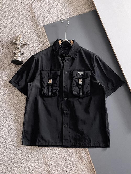 Prada Multi-functional Collared Jacket with Detachable Sleeves