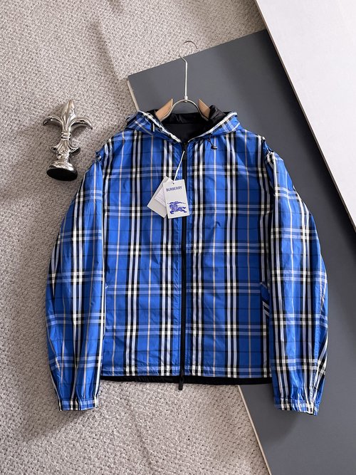 Burberry Double-sided Jacket with Polyester Fabric