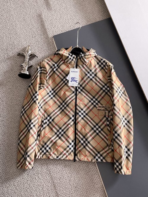 Burberry Double-sided Jacket with Polyester Fabric