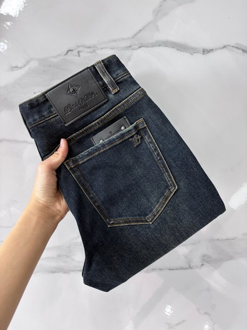 Louis Vuitton High-Quality Imported Denim Jeans