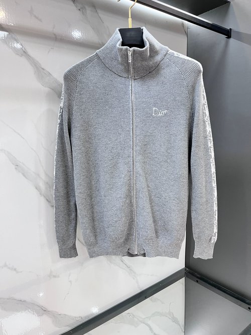 Dior Warm and Anti-Pilling Wool Blend Cardigan