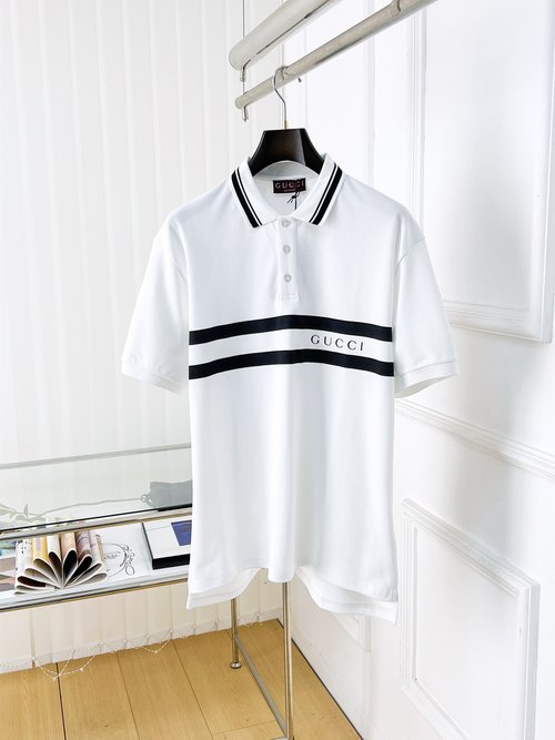 Gucci High-quality Short-sleeve Polo Shirt with Embroidered Logo