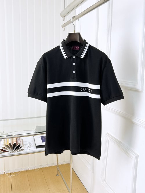Gucci High-quality Short-sleeve Polo Shirt with Embroidered Logo