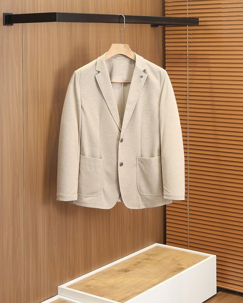 Loro Piana Luxury Solid-color Slim-fit Blazer