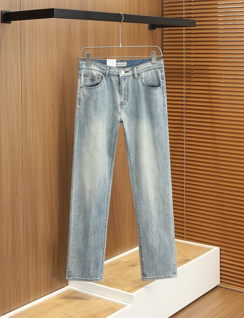 Moncler Stylish Low-Luxury Soft Cotton Fabric Jeans