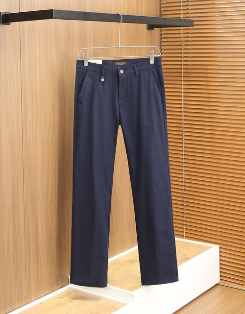 Loro Piana Comfortable Tencel Straight-leg Casual Trousers
