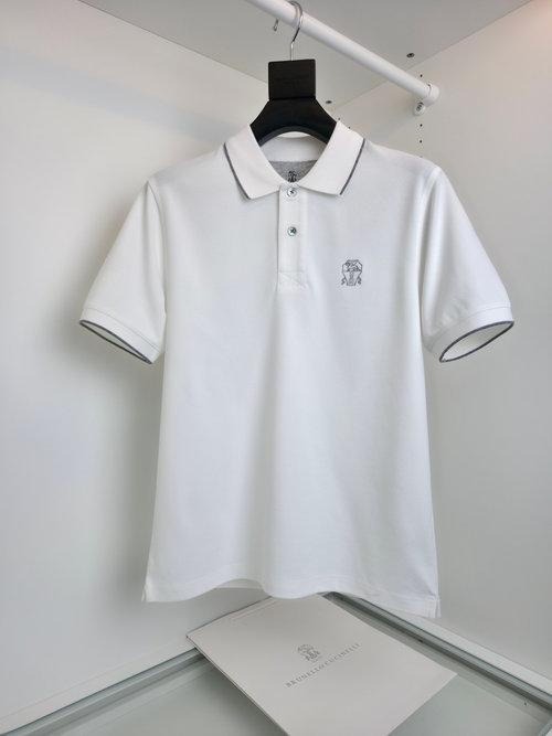 Loewe Timeless Business Casual Classic Embroidered Polo Shirt