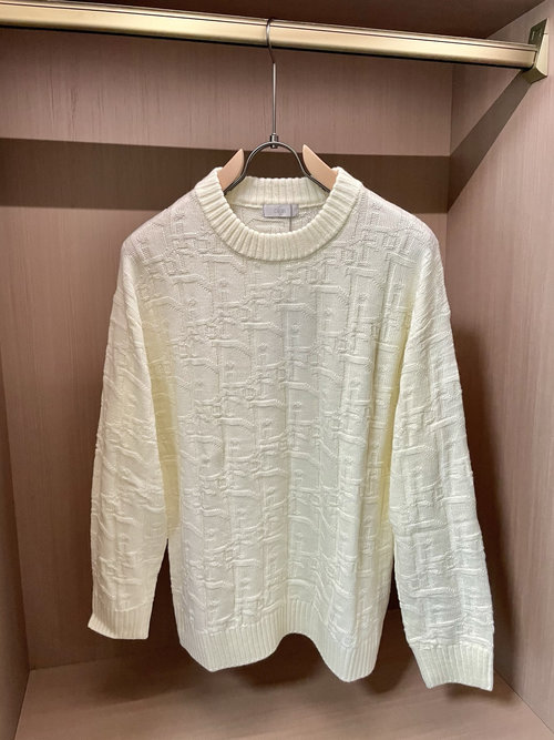Dior High-Quality Imitation Thickened Wool Sweater