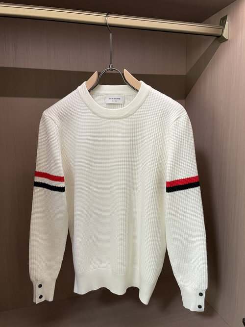 Thom Browne Classic Knitwear with Brand Design Elements