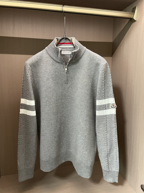 Moncler Classic Knit Sweater with Soft Imported Blend