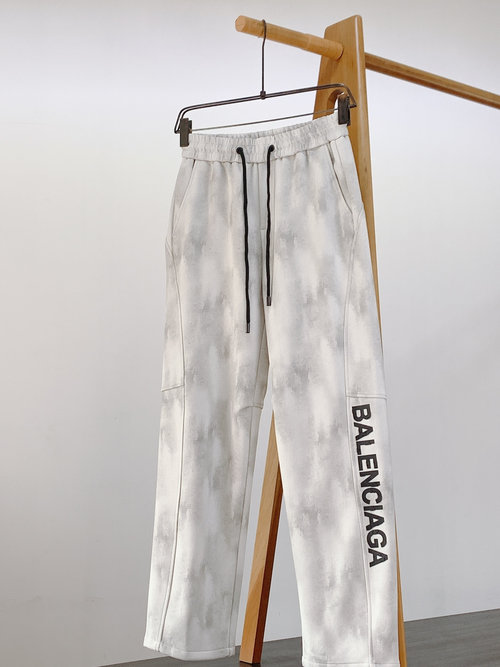 Balenciaga Casual Drawstring Pants Made of Soft Fabric