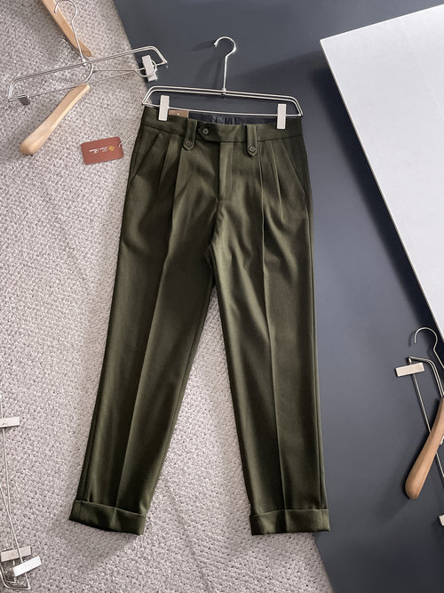 Loro Piana Customized Casual Trousers with Great Texture