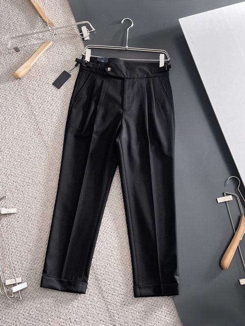 Prada Customized Casual Trousers with Great Texture