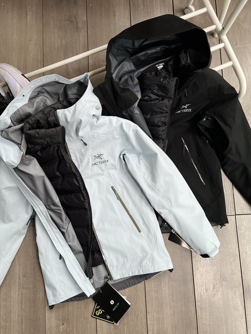 ArcTeryx Three - in - One Down - filled Waterproof Jacket