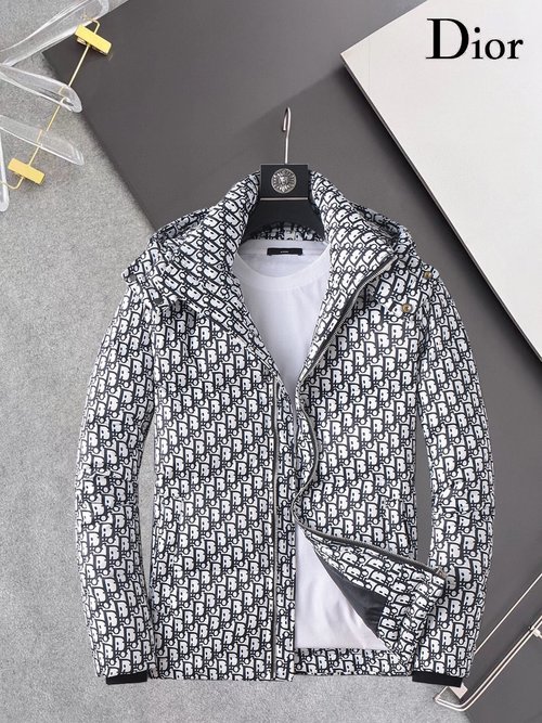 Dior Top-quality Down Jacket with Imported Hardware