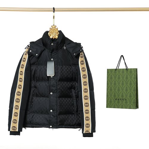 Gucci High-Quality Down Jacket with Pattern Design