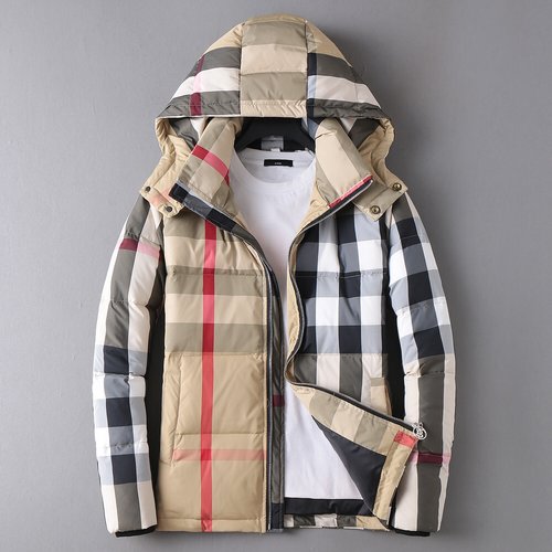 Burberry 90% Down Filled Jacket with Classic Logo and Color
