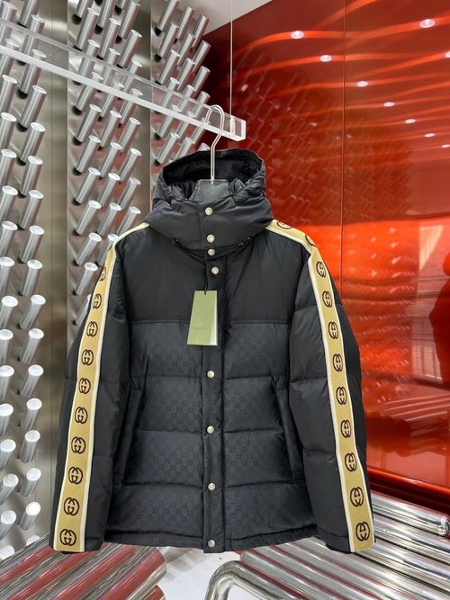 Gucci Exclusive Inspired Down Jacket with Reflective
