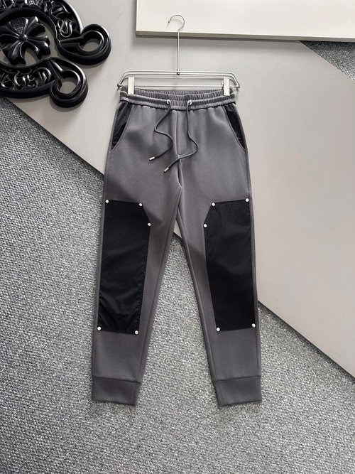 Prada Casual Elastic-Waist Joggers in Smooth Cotton Fabric