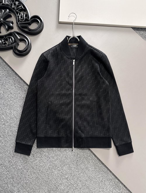 Fendi Stylish Jacket with Imported Hardware