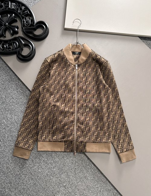 Fendi Stylish Jacket with Imported Hardware