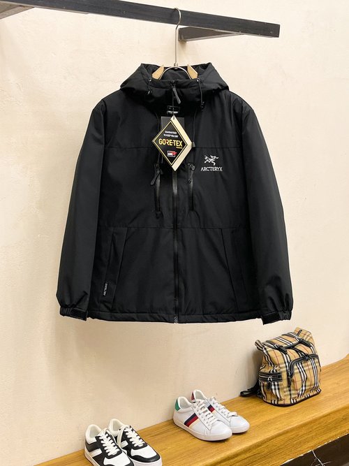 ArcTeryx 90% Down-Filled Jacket with Logo Design