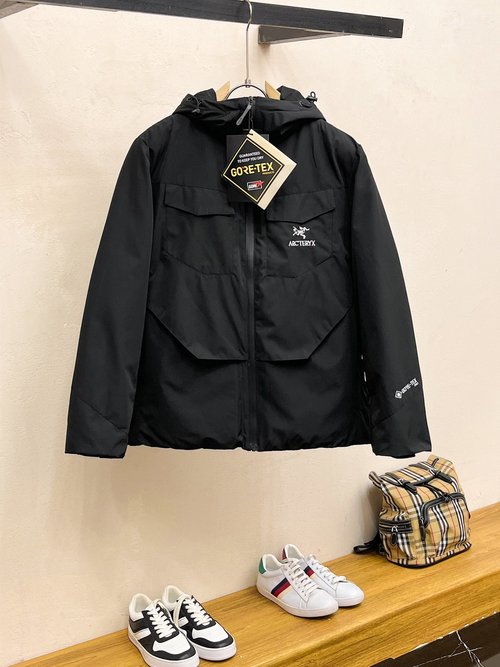 ArcTeryx 90% Down-Filled Jacket with Classic Logo and Color