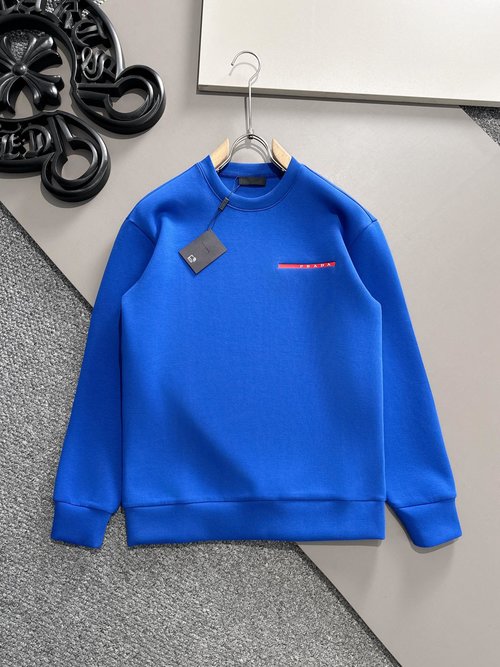 Prada Exclusive Space Cotton Hoodie with Luxury Craft