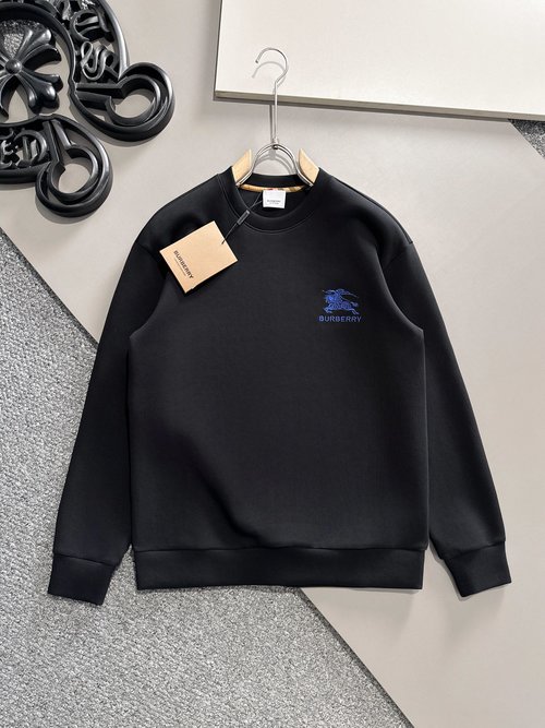 Burberry Exclusive Space Cotton Hoodie with Luxury Craft