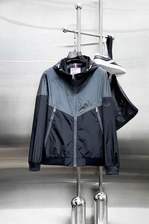 Moncler Double-sided Full-logo Jacket with Great Comfort