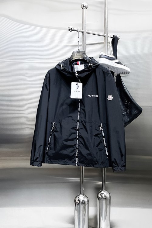 Moncler Double-sided Full-logo Jacket with Great Comfort
