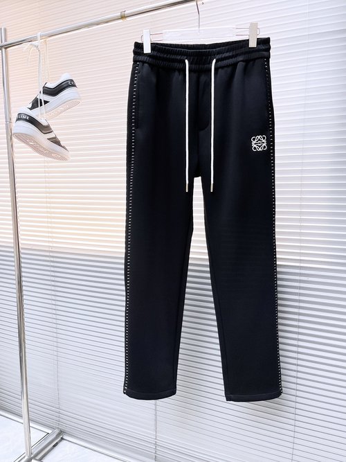 Loewe Fashionable Logo Leisure Pants with Excellent Comfort