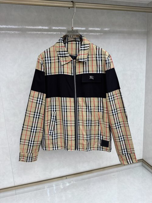 Burberry Early Release Jacket Featuring Premium Details