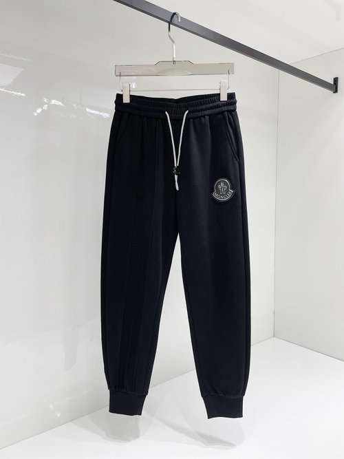 Moncler Classic Logo Casual Pants