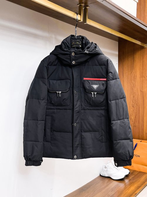 Prada Exclusive All-Color Down Jackets with Good Recovery