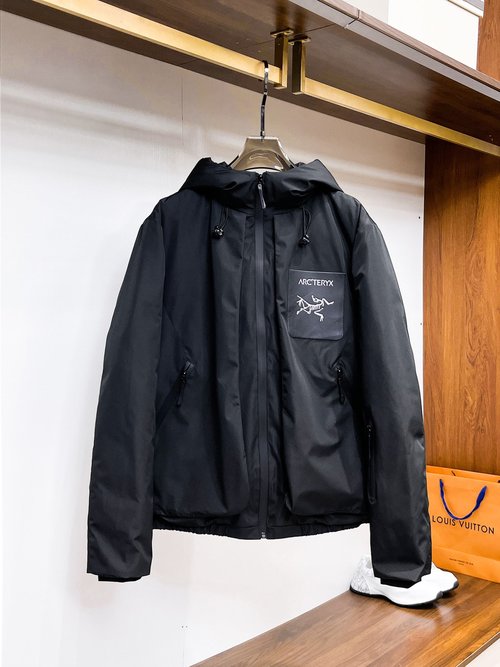 ArcTeryx 90-Down Filled Jacket with Classic Logo & Color