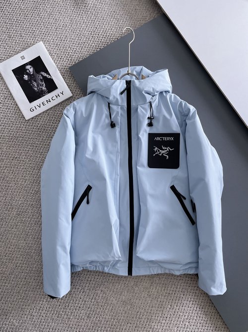 ArcTeryx Premium 90% Down Jacket with Colorful Design