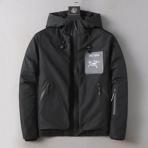ArcTeryx Premium 90% Down Feather Jacket with Logo and Color