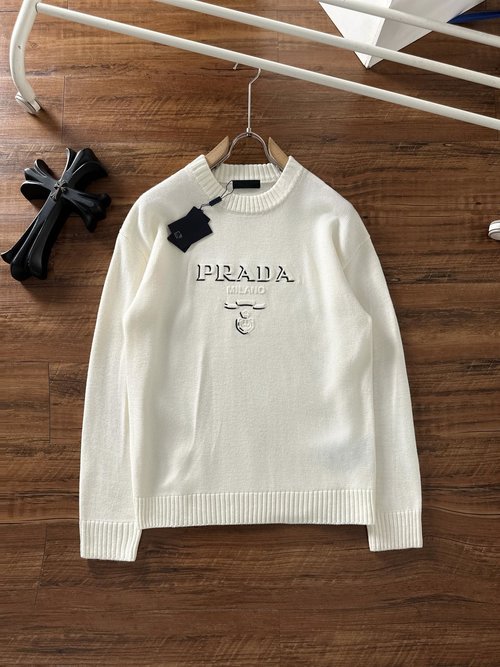 Prada Top-notch Replica Sweater with Cashmere Blend
