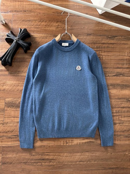 Moncler Thickened Cashmere & Wool Blend Sweater
