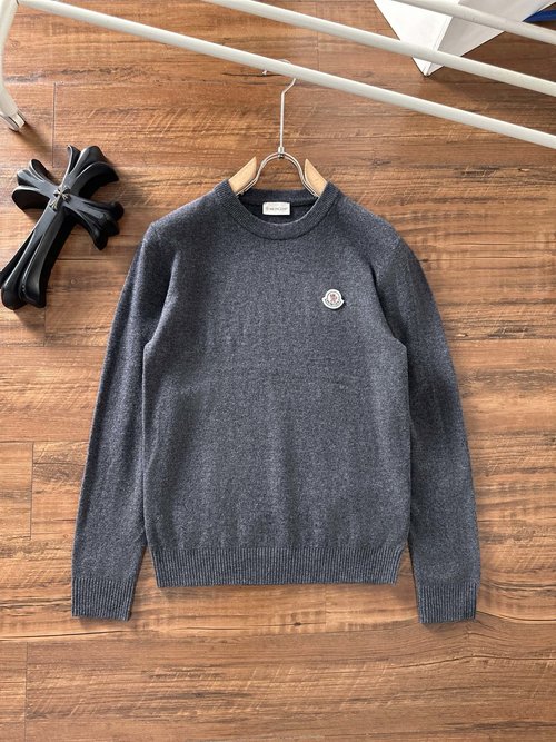 Moncler Thickened Cashmere & Wool Blend Sweater