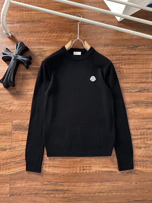 Moncler Thickened Cashmere & Wool Blend Sweater