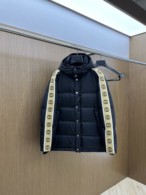 Gucci Limited Edition Reflective Logo Down Jacket with Custom Details