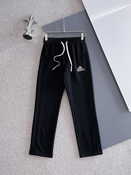 Vivienne Westhood Casual Pants with Custom Fabric and Strong Identity