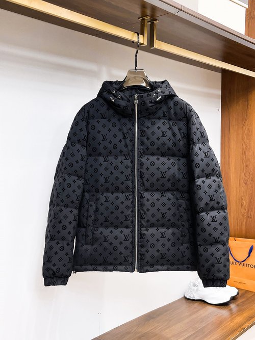 Louis Vuitton Premium Down Jacket with 90% Down, Three Labels