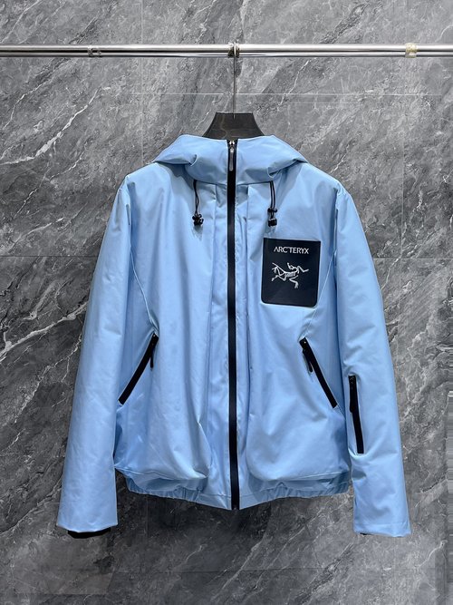 ArcTeryx 90-Down Filled Jackets with Classic Logo & Color