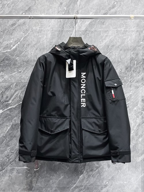 Moncler 90-Down Filled Jackets with Classic Logo & Color